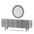 Elegant Mabel Sideboard: Modern, Spacious, Stylish 3D model small image 6