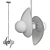 Sleek Modern Design: Siriann Pendant Lamp 3D model small image 2