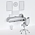 Modern Office Furniture Set 3D model small image 4