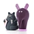 Playful Cat and Elephant Toys 3D model small image 2