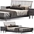 Modern Bed Living | Wayfair Home 3D model small image 5