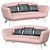 Stylish peti_sofa: Comfort meets elegance 3D model small image 1