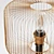 Aria Geometric Lantern Table Lamp 3D model small image 5