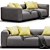Elegant Linteloo Southampton Sofa 3D model small image 2