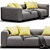 Elegant Linteloo Southampton Sofa 3D model small image 7