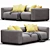 Elegant Linteloo Southampton Sofa 3D model small image 10