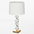 Elegant Glass Table Lamp 3D model small image 5