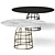  Stylish Mass Dining Tables | 1400mm & 1600mm Diameter 3D model small image 1