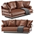 B&B Italia Noonu Sofa: Modern Elegance for Your Home 3D model small image 1