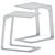 Sleek Open 32 Side Table 3D model small image 3