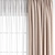 Polygonal Curtain Model: 3ds Max & Obj Archive 3D model small image 3