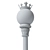 Elegant Street Light Support 3D model small image 4