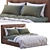 Boconcept Mezzo Bed: Modern Design for a Cozy Night's Sleep 3D model small image 1