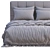 Boconcept Mezzo Bed: Modern Design for a Cozy Night's Sleep 3D model small image 4