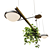 Palma Pendant Lamp: Amp Up Your Space with Green Brilliance 3D model small image 3