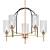 Elegant Espy Chandelier: Illuminating Elegance 3D model small image 1