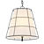 Elegant Savona Pendant: Old Bronze 3D model small image 1