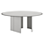 FENDI CONSTELLATION EFFE TABLE: Elegant Bronze Glass Design 3D model small image 4