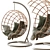 Rattan Hanging Armchair: Bosseda 3D model small image 2