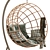 Rattan Hanging Armchair: Bosseda 3D model small image 3
