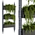 Plant Box Stand - Indoor Greenery Set 3D model small image 1