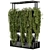 Metal Stand Indoor Hanging Plants Set 3D model small image 4