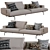 Sumo Sofa: Stylish Design by Living Divani 3D model small image 1