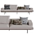 Sumo Sofa: Stylish Design by Living Divani 3D model small image 2