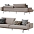 Sumo Sofa: Stylish Design by Living Divani 3D model small image 4