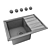 Florentina Combi 650 OM Quartz Sink 3D model small image 2