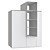 Theca: Elegant and Versatile Furniture 3D model small image 2