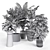 Exquisite Indoor & Outdoor Plant Set 3D model small image 5