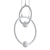 Sleek and Chic Luana Pendant Light 3D model small image 2