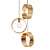 Gilded Staircase Pendant - Luxurious Lighting 3D model small image 1