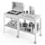 EPLARO/KLASSEN Charcoal Grill: Stylish & Functional 3D model small image 6