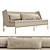 Bruno Moinard Edition Sofa | Courtrai - Luxurious French Craftsmanship 3D model small image 3