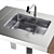 Bulthaup B2 Workbench - Flexible and Stylish Kitchen Solution 3D model small image 4