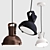 Le Corbusier Projecteur 165 Pendant Lamp 3D model small image 1