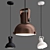 Le Corbusier Projecteur 165 Pendant Lamp 3D model small image 3