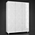 Cloud 3-Door Modern Wardrobe 3D model small image 1