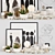 Elegant Home Decor Set 3D model small image 1