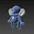 Cuddly Ollie Toy 3D model small image 5
