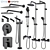 IDEAL Standard Set 128: Faucets & Shower Systems 3D model small image 1