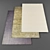 Modern Rugs Set: 4 Pieces 3D model small image 1