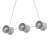 Trapeze Pendant Light 3D model small image 2