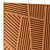 Elegant Wooden Wall Panel 3D model small image 2