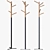 Stylish Steltz Hall Tree: Versatile & Elegant 3D model small image 4