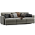 Versatile 2015 Vallentuna Sofa 3D model small image 3