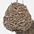 Rattan Beehive Chandelier 3D model small image 4