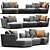 Verzelloni Lyndon: Modern Italian Sofa 3D model small image 7